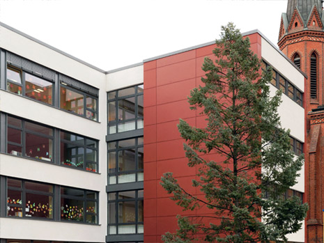 Fassadensanierung St. Paulis Schule